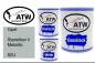 Preview: Opel, Starsilber Ii Metallic, 82U: 1L Lackdose + 1L Klarlack + 500ml Härter - Set, von ATW Autoteile West.